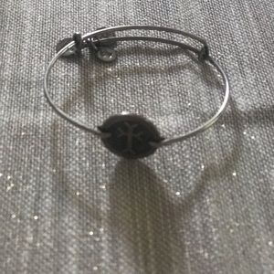 Alex and Ani silver Celtic Cross Bracelet